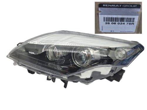 Headlight Left 260602475R OE Renault Laguna 3