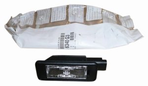 License Plate Lamp 6340G3 6340.G3 Citroen C4/C5 III Peugeot 308/508 Original New