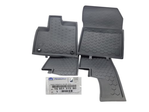 Rubber mat set 1695131580 Citroën Berlingo III Original New