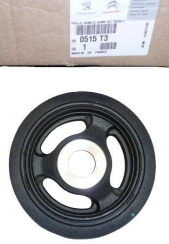 Crankshaft Pulley 0515T3 Citroen Peugeot C4,C5,DS3,DS4,208 1.4-1.6HDI Original 