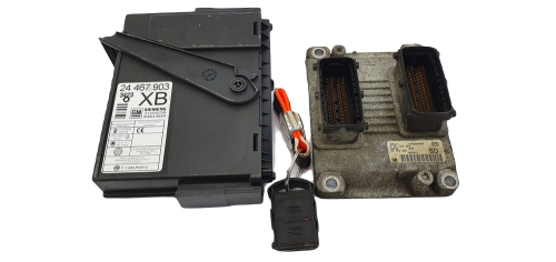 Complete ECU Kit 55350552 55 350 552 313203739 Opel Agila, Astra G New Genuine