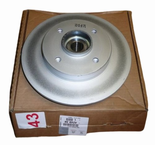 Rear Brake Disc 424934 4249.34 Citroen C4 Peugeot 307 Original New