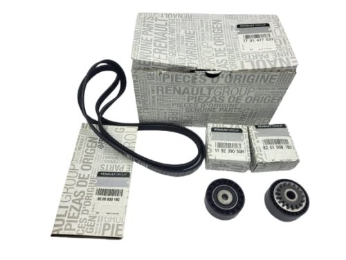 Drive Belt Tensioner 1.2 16V 7701477533 New Original Dacia Renault Sandero