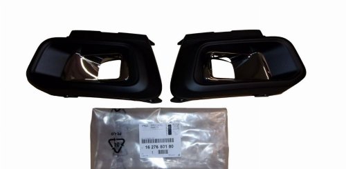 Fog Light Frame Set 1627680180 Peugeot 308 II Original New