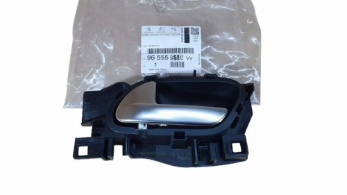 Interior Door Handle 96555518VV Left Front Silver Peugeot Partner III Original New