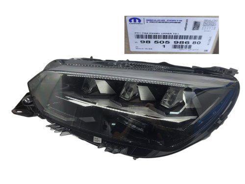 Left Headlight 9850598680 Peugeot 2008 II Original New