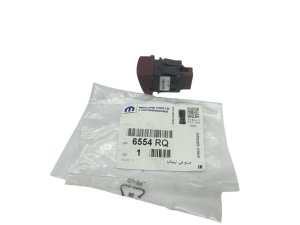 Hazard Light Switch 6554RQ 6554.RQ Peugeot 206+ / 207 Original New