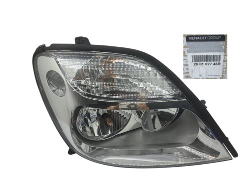 Right Headlight 260102746R Renault Scenic Lift Original