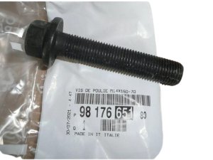 Crankshaft Bolt 9817665180 Citroen Berlingo III 1.2 16V/VTI Original New