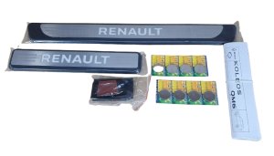 Door Sill Covers 8201665635 Front and Rear Renault Koleos II Original New