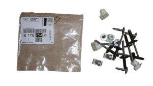 Bumper Mounting Kit 1617975480 Peugeot 5008 II Original New