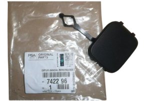 Bumper Trim Cover Cap 742296 7422.96 Peugeot 3008 Original New