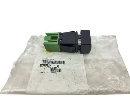 Seat Heating Switch 6552.LX 6552LX Left Peugeot 406 Original New