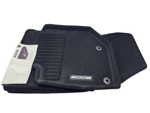 Velour Floor Mats 1691409680 Peugeot 2008 Original New