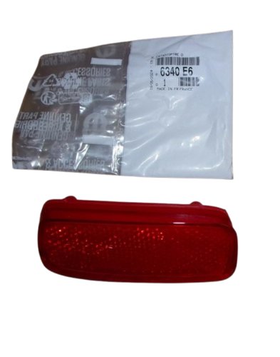 Right Bumper Reflector 6340.E6 6340E6 Citroen Jumpy IV Original New