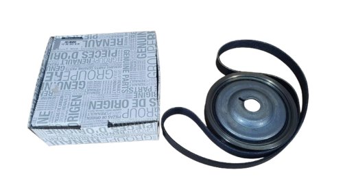 Crankshaft Pulley + Belt Kit 123035381R Dacia Duster II 1.5DCI Original New