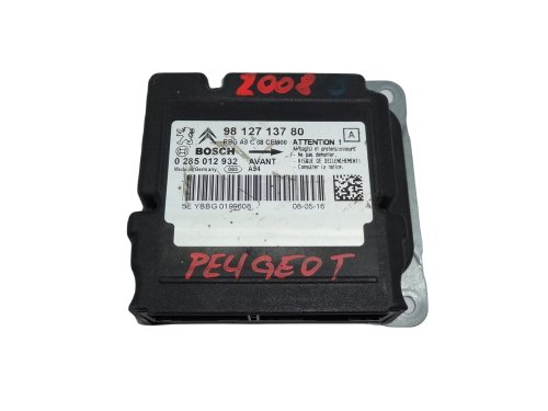 Airbag Control Unit, Airbag Sensor 9812713780 , 0285012932 , 0 285 012 932 Peugeot New Gen