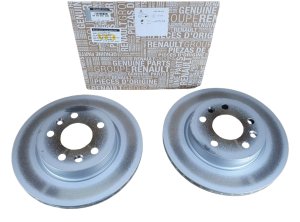 Brake Disc Rear 440A04949R Renault Kangoo III Original