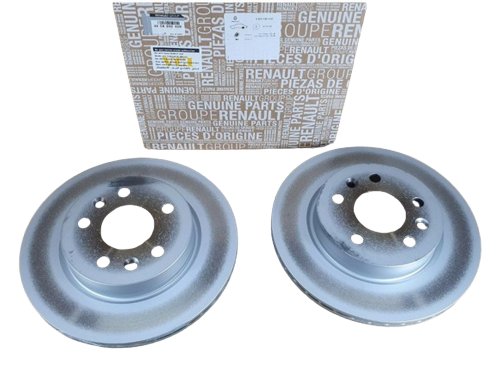 Brake Disc Rear 440A04949R Renault Kangoo III Original