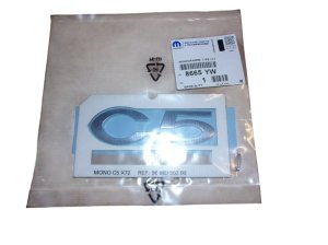 Rear Emblem 8665YW 8665.YW Citroen C5 III Genuine New