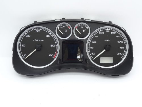 Instrument Cluster, Instrument Cluster, Tachometer 9636708880 Peugeot 307 New Genuine