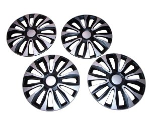 PSA 16-Inch Hubcaps Set of 4 1636599480 Citroen Peugeot Genuine New