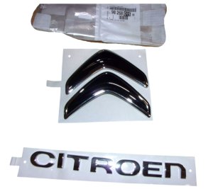 Rear Emblem 9826801580 Citroen C4 Cactus Genuine New