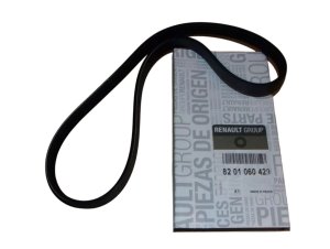 V-Ribbed Belt 8201060429 Renault 4PK729 Genuine New