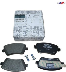 Brake Pads 410604775R Renault Clio 3 Modus New Original