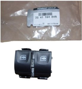 Power Window Switch 254116484R Dacia Logan II Renault Kangoo II Genuine New