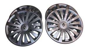 15 Inch Wheel Covers Set of 4 7711943949 Renault Genuine New