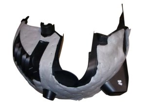 Rear Right Wheel Arch Liner 767480445R Renault Twingo III Genuine New