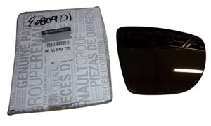 Right Mirror Glass 963654973R Renault Captur Clio IV Zoe Genuine New