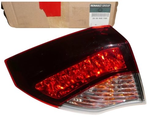 Left Rear Tail Light 265550019R Renault Laguna III Genuine New