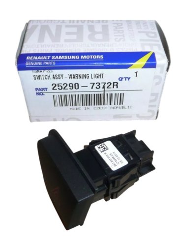 Hazard Warning Switch 252907372R Renault Clio IV Captur Zoe Genuine New