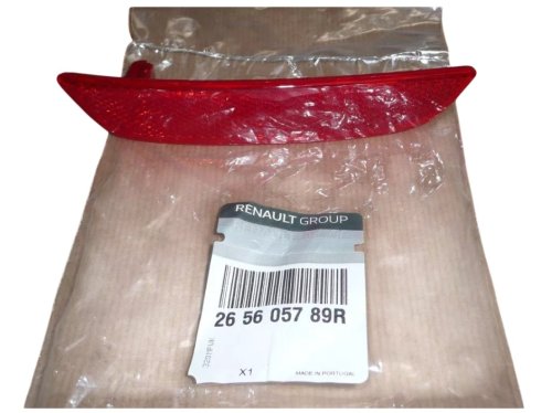 Right Rear Bumper Reflector 265605789R Renault Clio IV Estate Genuine New