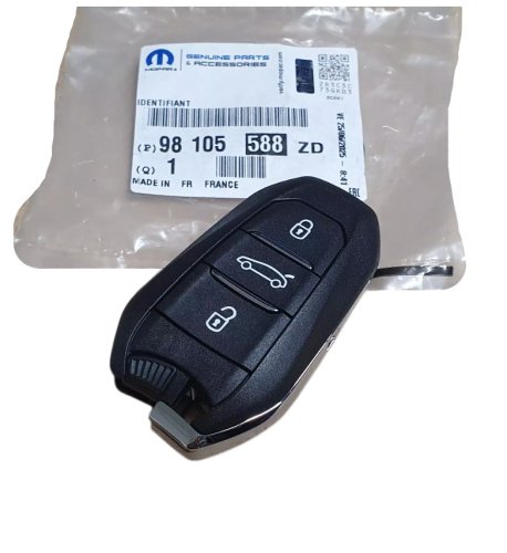 Key Fob 98105588ZD Peugeot 308 II Genuine New