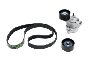 Drive Belt Tensioner with Belt 1172000QAY Renault 2.2/2.5 dCi Genuine New