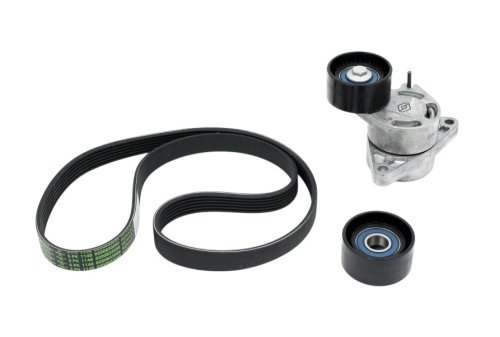 Drive Belt Tensioner with Belt 1172000QAY Renault 2.2/2.5 dCi Genuine New