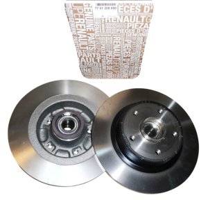 Rear Brake Disc Set 7701208850 Renault Megane II 2.0 dCi Genuine New