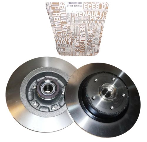 Rear Brake Disc Set 7701208850 Renault Megane II 2.0 dCi Genuine New