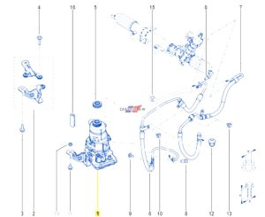 Power Steering Pump 4911000Q6B Renault Trafic 3 New Genuine