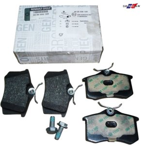 Brake Pads Rear 440600819R Renault Clio IV Megane Scenic III Original