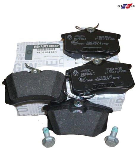 Brake Pads Rear  440602466R Renault Clio IV Megane Scenic III Original 