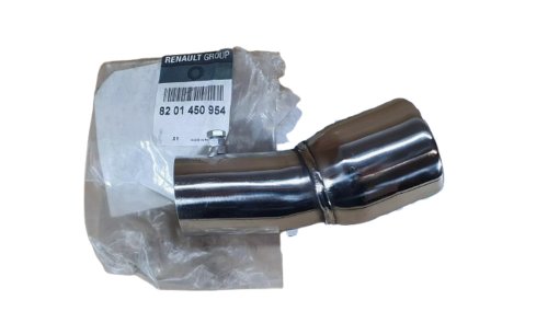 Exhaust tip 8201450954 Dacia Duster I II New Original Renault