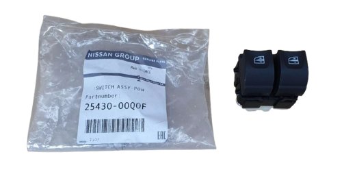 Window Switch 2543000Q0F Renault Trafic III Genuine New